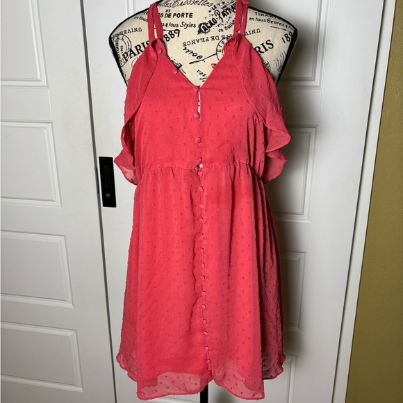 NWT For Love & Lemons Tarta Tank Dress in Flamingo - Picture 11 of 13